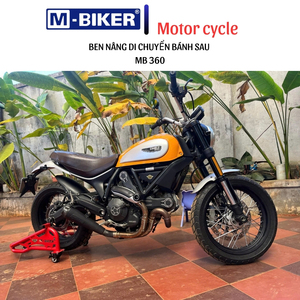 Rampas y Soportes de Elevación para Ducati Scrambler para un Fácil Almacenamiento de Motocicletas - Compatible con Montacargas (MB366 MB360 MB111) - Product Image 5