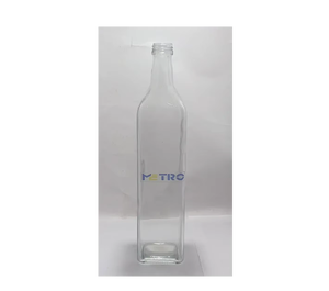 Bouteille en verre de 750 ml pour huile, bouteille vide de qualité alimentaire pour huile d'olive, vinaigre, sauce, emballage de boissons, réutilisable, durable, approvisionnement en gros - Product Image 3