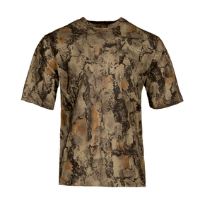 Unisex Oxford Camouflage Hunting T-Shirt Short Sleeve Breathable Outdoor Wear Summer 100% Polyester Heat-Transfer Printing Front - Product Image 1