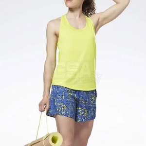 Camiseta sin mangas de calidad para mujer, tela suave y cómoda para hacer ejercicio, correr, uso casual y elegante para el verano y el día a día. - Product Image 6