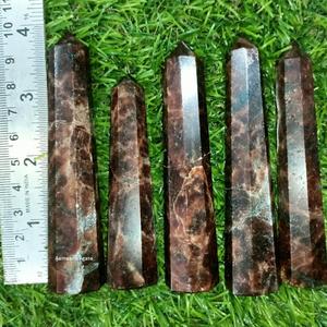 หินโอเบลิสก์จุดหอคอยคริสตัลตาเสือธรรมชาติคุณภาพดีที่สุด | หินพลังงานบำบัด | ตกแต่งและจักระของฮวงจุ้ย - Product Image 4