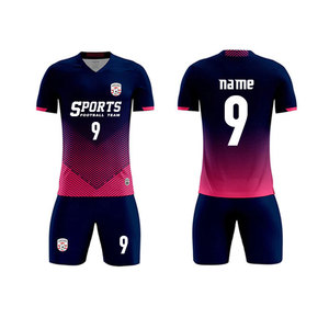 ชุดฟุตบอลคุณภาพสูงสำหรับนักกีฬา ระบายอากาศได้ดี ชุดกีฬาฝึกซ้อม พร้อมบริการสกรีนโลโก้ OEM ตัดเย็บอัตโนมัติ 100% - Product Image 4