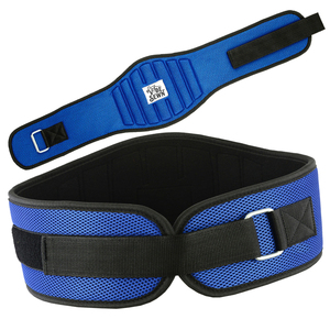 Ceinture de soutien lombaire respirante en maille VIBE SEWN avec boucle réglable unisexe pour l'entraînement musculaire, la musculation et le soulagement des douleurs dorsales - Product Image 1