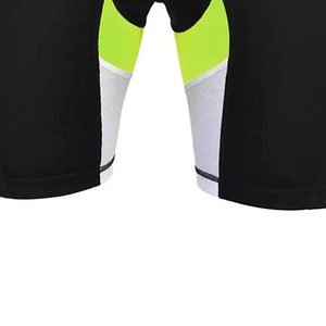Pantalones Cortos de Boxeo Tailandés Personalizados Premium, Cómodos para Entrenamiento Profesional, Paneles Verde Neón, Alta Elasticidad - Product Image 4