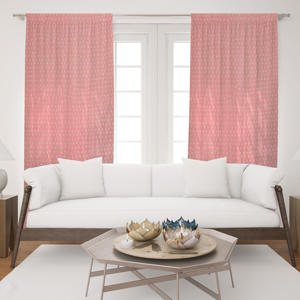 Cortina de Algodón con Estampado Tie Dye Bohemio, Hecha a Mano, para Ventana, para Apartamento, Villa, Hotel, Venta al por Mayor en India - Product Image 1