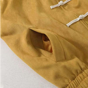 Wholesale High Quality Chinese <b>Button</b> up Men's Chinese Style Jackets Custom Men's Tops Casual Streetwear Jackets for Men's - Product Image 5