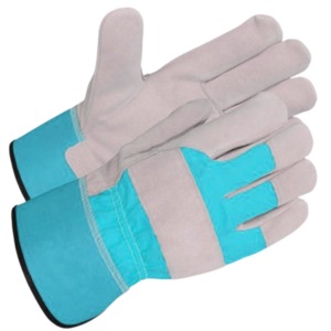 Gants de travail robustes à double paume pour travaux de construction sur le terrain et de montage, gants industriels en cuir pour monteurs - Product Image 3