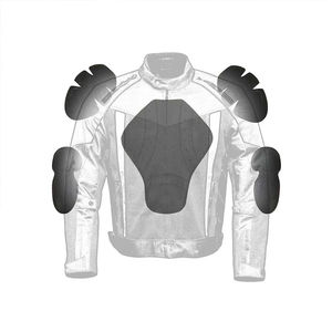Veste en Cordura pour motards, vêtements de sport pour hommes, couleur personnalisée, imprimée, grande taille, ventilation 3D, respirante, imperméable, coupe-vent - Product Image 6