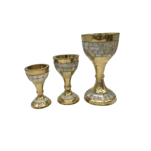 Set Of 2 Designer Brass Table Top Incense <b>Bakhoor</b> Burner Different Sizes Round Shape Incense <b>Oud</b> Burner In Bulk - Product Image 2