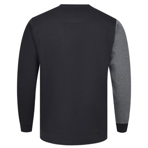 Sweat-shirt en tissu éponge imprimé croix gothique avec strass pour homme, col rond, coupe classique, hiver, écologique, séchage rapide, respirant - Product Image 6