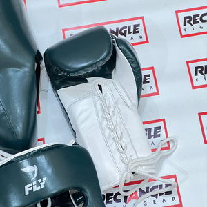 Ensemble d'entraînement et de sparring Fly neuf, sur mesure, en cuir professionnel, dernier modèle, ensemble de boxe Fly super confortable, ensemble de kickboxing Fly - Product Image 4