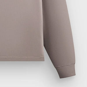 T-shirts pour hommes, design tendance à manches longues, col rond, tissu premium, impression personnalisée, fabrication en gros, design élégant pour hommes - Product Image 4