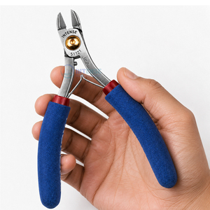 Professional Tungsten Carbide <b>Flush</b> <b>Cutter</b> Oval Head Wire Cutting Pliers for Hard Wire Jewelry Craft Application | jewelry plier - Product Image 2