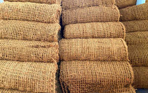 Voiles d'ombrage en fibres de coco naturelles / Filets en coco écologiques pour la protection solaire du jardin - Product Image 6