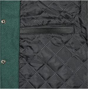 แจ็คเก็ตวาร์ซิตี้สีเขียวเหลืองแบบกำหนดเอง OEM ขายส่ง Oakland Athletics แสดงจิตวิญญาณของทีมของคุณอย่างมีสไตล์ แจ็คเก็ตเบสบอลแฟชั่น - Product Image 5