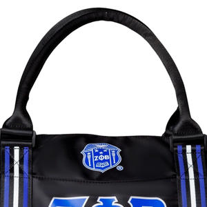 Zeta Phi Beta Duffel Bag Greek Sorority Travel Gym Bag ZPB Sports Bag Premium Quality Multi Purpose Carry - Product Image 6