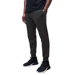 Joggers à revers Athleisure pour hommes Joggers à revers Athleisure noirs/ardoise pour hommes - Product Image 1