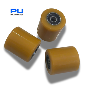 Rodillo Transportador de Poliuretano Industrial con Diseño Ecológico, Bajo Ruido y Fácil Funcionamiento para Equipos de Transporte - Product Image 4