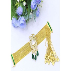 Pulseras de Moda Chapadas en Oro de Latón de Primera Calidad con Incrustaciones de Moissanita, Ideales para Bodas, Colección para Mujer - Product Image 1