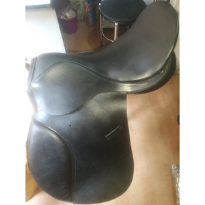 POUR LA VENTE CUIR GP CHEVAL Selle ANGLAIS SELLES COULEUR NOIR GRIS EN DOLLAR 35 CARTE DE CRÉDIT TAILLE ACCEPTÉE 14 15 16 17 18 - Product Image 4