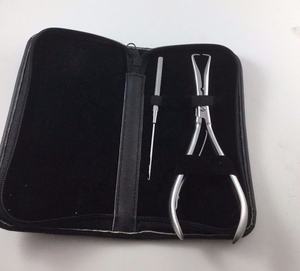 Ensemble d'outils d'extension de cheveux professionnels personnalisés en 2 pièces Kit de pinces d'extension de cheveux professionnelles - Product Image 2