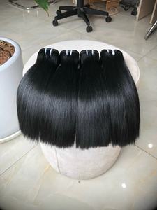 Extensiones de cabello sin procesar 100% de cabello humano estirado doble de cabello de trama de color natural al por mayor con precio de fábrica - Product Image 2