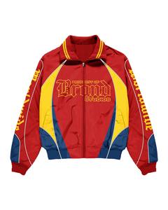 Conjunto Deportivo de Dos Piezas con Diseño de Logotipo Personalizado, Chaqueta Cortavientos con Efecto Arrugado, 100% Poliéster, Transpirable, para Hombre, Venta al Por Mayor - Product Image 2