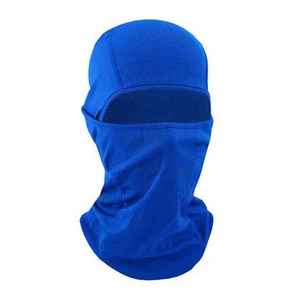 Masque facial balaclava bleu personnalisable, respirant, imperméable, pour usage extérieur, unisexe adulte, 56-58 cm, polyester, élégant - Product Image 6