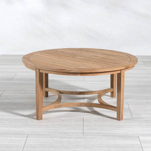 โต๊ะกาแฟไม้สักทำมือคุณภาพสูง เป็นมิตรกับสิ่งแวดล้อม ทนทาน ดีไซน์ทันสมัย เหมาะสำหรับริมสระน้ำและพื้นที่ใช้สอยกลางแจ้ง - Product Image 4