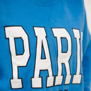 เสื้อสเวตเชิ้ตผู้หญิงปักลายตัวอักษร NY Paris คอกลม ทรงปกติ ผ้าฝ้ายถัก 100% เสื้อกันหนาวสำหรับฤดูใบไม้ร่วง - Product Image 6