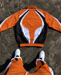 2026 <b>Men's</b> Polyester Memory Fabric Woven Casual Tracksuit Custom Logo Two-Piece Windbreaker Pants Sets Autumn Season - Product Image 2
