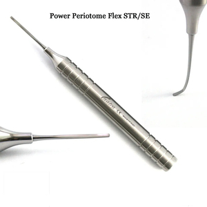 Instruments de pont osseux BBI-376 – Periotome manuel ergonomique réutilisable en acier inoxydable, 3 pièces, certifié CE, pour extraction dentaire - Product Image 5