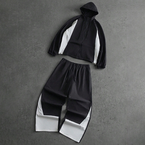 Nouvel ensemble coupe-vent décontracté en tissu éponge pour homme – Veste zippée respirante et élégante pour le printemps – Vente en gros et personnalisation - Product Image 3