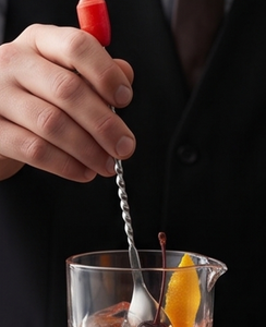 Stainless Steel Cocktail Spoons With Red Handles <b>Bar</b> <b>Tools</b> For Mixing Stirring Modern Design Reusable For Cocktail Mixing - Product Image 4