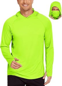 Camisa de Pesca Sublimada para Hombre MAW, Manga Larga, Secado Rápido, UPF 50, Estampado, Ropa para Actividades al Aire Libre - Product Image 1