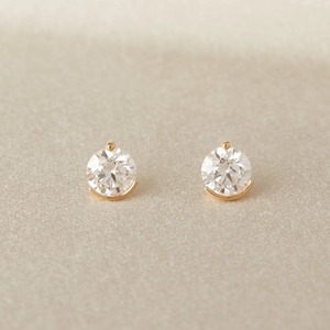 ต่างหูเพชรเลี้ยงในห้องปฏิบัติการสำหรับผู้หญิง ทองคำ 14K ทรงกรอบ ประดับเพชรแบบไม่มีข้อขัดแย้ง รับรองโดย IGI ของขวัญแต่งงานที่สมบูรณ์แบบสำหรับงานปาร์ตี้ - Product Image 1