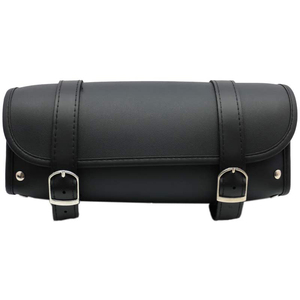 Waterproof Genuine Leather Motorbike Saddle Bag English Style Waterproof Tool Pouch Outdoor Travel Side Pack - Product Image 2