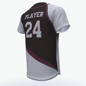 เสื้อเบสบอลราคาโรงงาน เย็บทนทาน ชุดกีฬาทีม สั่งซื้อจำนวนมากได้ - Product Image 4