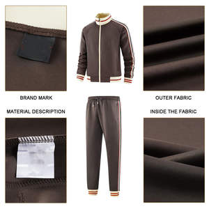 Chaqueta Deportiva Personalizada, Informal, Ecológica, con Estampado Técnico, de Forro Polar, Corte Ajustado, para Hombre, Último Modelo, Mangas Largas, para Invierno - Product Image 4