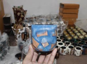 Nouveau Brûleur à Bakhoor en Bois et Résine FAIZA CRAFT FC-7345 2026 – Encens Oud Arabe de Luxe, Haute Qualité, Naturel et Fait Main pour Parfumer la Maison - Product Image 3