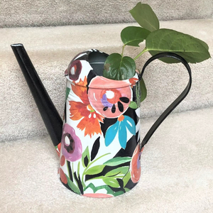 Regadera multiusos de metal para jardín, césped, plantas de interior y macetas con boquilla de fácil vertido - Product Image 1