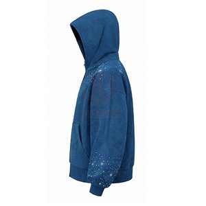 Balaclavas et sweats à capuche pour hommes, pour usage extérieur, avec strass, modèles variés, style basique et tendance. - Product Image 6