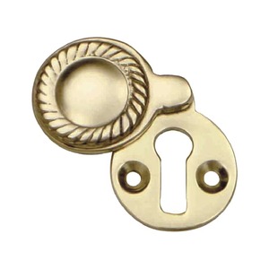 Customized Brass Covered Screw Fixed Standard Profile Durable Modern Design <b>Door</b> Escutcheon Indian Exporter - Product Image 5
