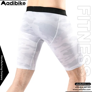 Shorts de compression fitness sur mesure à taille élastique pour hommes – Vente en gros OEM par lots - Product Image 5