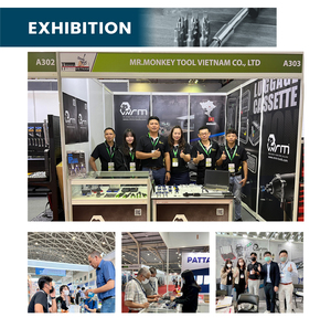 Juego de Brocas de Color Personalizado de Alta Calidad MRM 18PCS-S2 Cromadas de 1/4\" X 90 mm con Estuche Rígido - Product Image 2