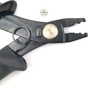 Pince de mise à la terre à contrôle précis : Précision inégalée pour la soudure de chaînes fines, connexion sécurisée de câbles de 3 pieds - Product Image 2