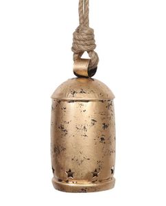 Juego de Campanas de Metal Doradas de Diseño Moderno, 3 Campanas Armoniosas para Árbol de Navidad, Decoración Rústica Ecológica Hecha a Mano para el Hogar, Tamaño y Logotipo Personalizables - Product Image 3