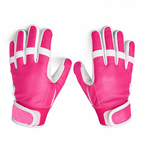 Guantes de Bateo de Béisbol Unisex, Ambidiestros, de Cuero y Goma, Talla XXL, Color Personalizable, Acolchados, Duraderos, Transpirables y Flexibles - Product Image 2