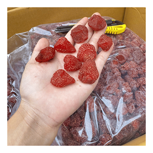 Soft Preserved <b>Sour</b> Dried Strawberry Pieces Natural Fruit Vacuum Packed for Granola Mix Vietnam Origin - Product Image 4