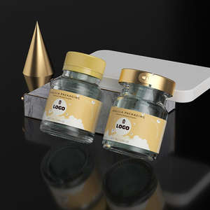 Bouteille en verre de qualité alimentaire scellée sous vide pour l'emballage de miel, de sauce et de pouding pour nids d'oiseaux, 75 ml, haute qualité, vente en gros - Product Image 4